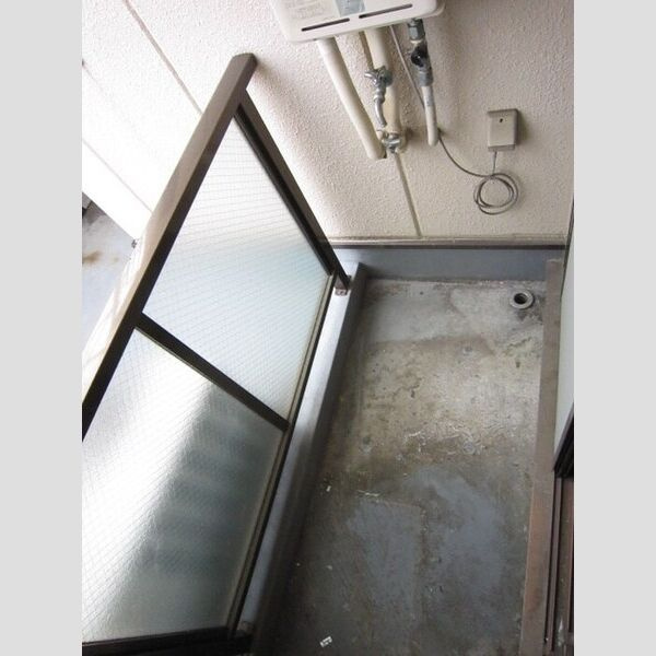 シマダマンションのバルコニー