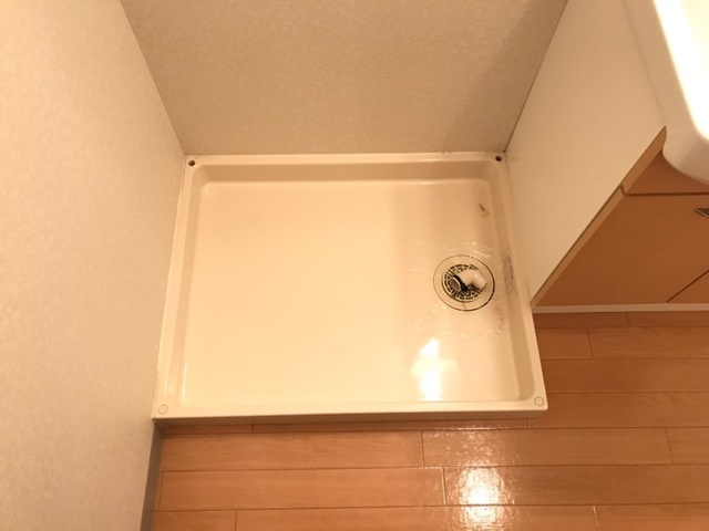 ネオ・クレストⅢの洗面所|洗濯機置場