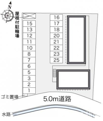 【区画図】 | レオパレスフリューゲルⅡ