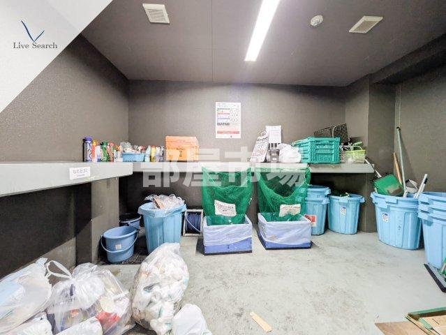 ルーブル森下弐番館のその他共用部分|敷地内ゴミ場