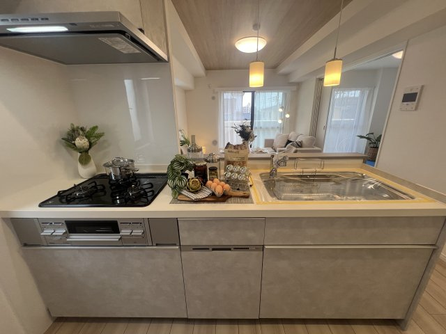 駅２分のペット可。なんで！？【レゾンロイヤル相模大塚】のキッチン|きれいなキッチンです