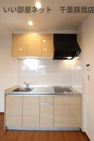 アルプスのキッチン|コンパクトなキッチンで掃除もラクラク