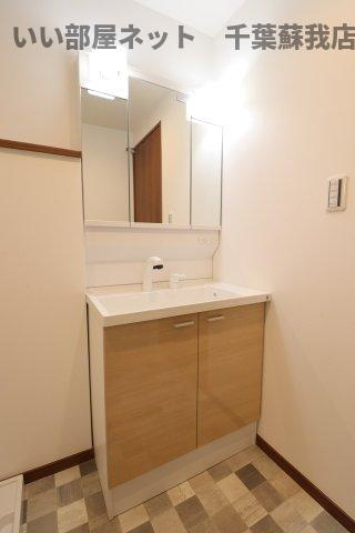 アルプスの洗面所|使いやすい洗面所です