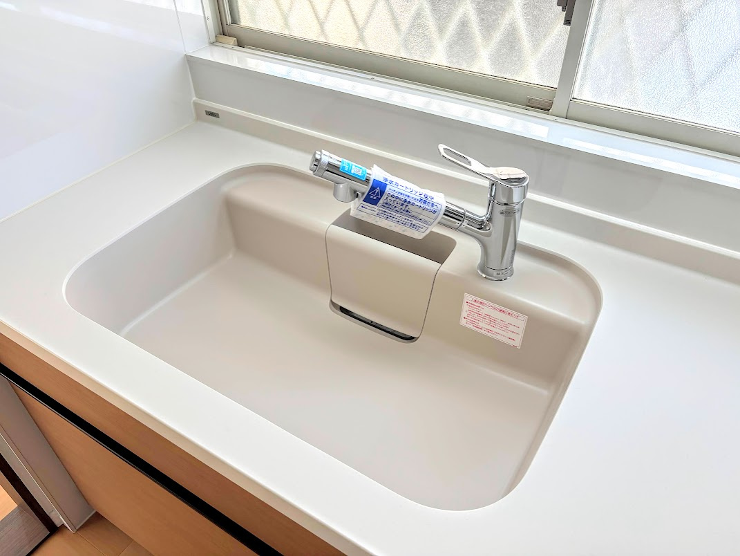 泉区領家1　中古戸建ての設備|◆広々したキッチンシンク。洗い物が多い時にも快適にご利用いただけます。