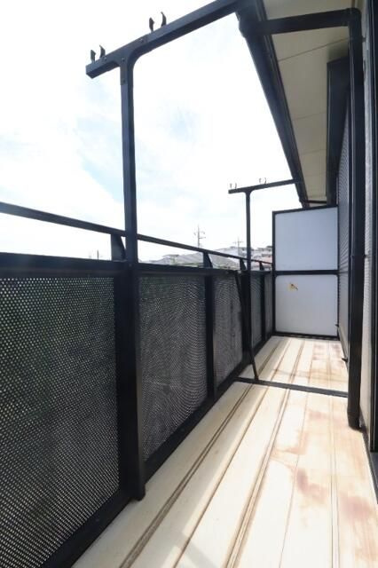 カサベルデ上北台のバルコニー