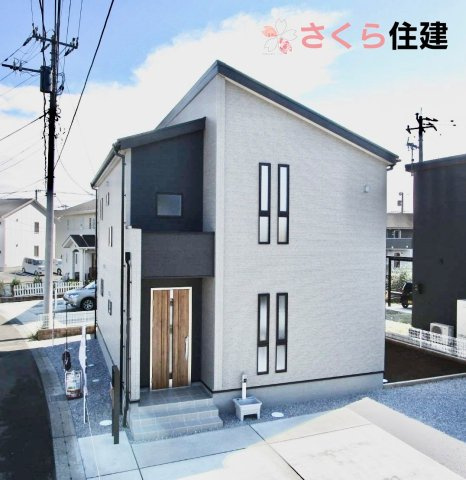 第1小山城西　１号棟の外観|１号棟　外観デザインやクオリティのバランスまでも考えた「リーブルガーデン」シリーズ♪