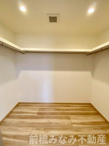 前橋市問屋町2丁目　限定1棟　スマートワンシティ　新築建売の収納|便利な収納スペースです