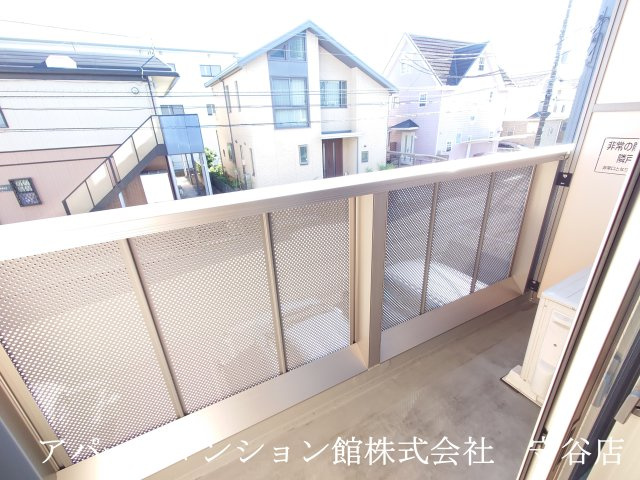 第二AMビルのバルコニー