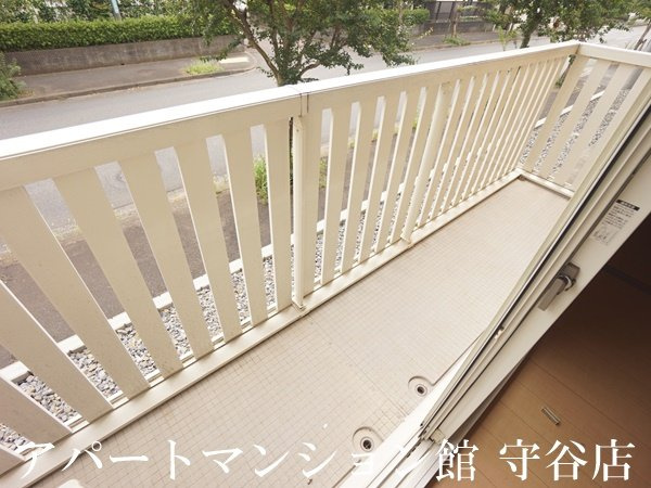 アモールⅡAのバルコニー