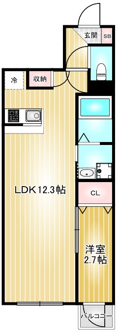 アソシエ東別院｜名古屋市の賃貸ならMy賃貸の間取り|アソシエ東別院