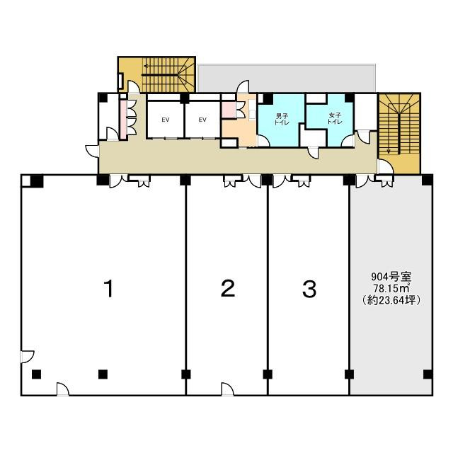 GA豊田ビルの間取り