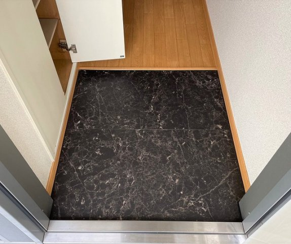 レオパレスソレイユ柏Ⅰの玄関