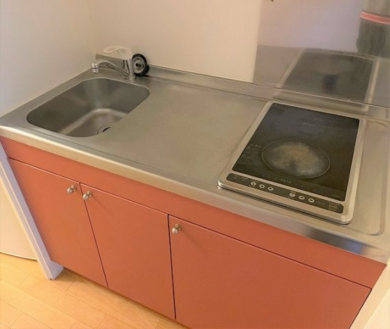 レオパレスソレイユ柏Ⅰのキッチン