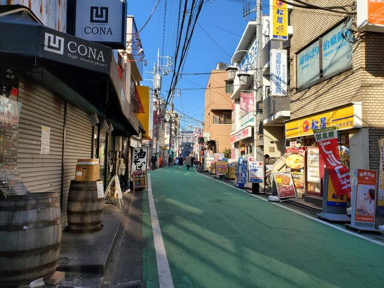 分倍河原商店街まで400m