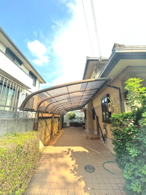 岩出市西安上　中古戸建の外観|自動車2台とめれます