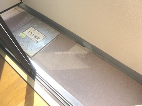 シンシア学芸大学セカンドステージのバルコニー