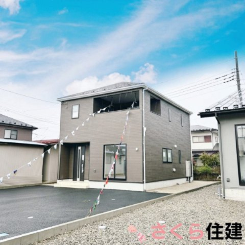 大田原市浅香第9　1号棟の外観|日当たり良好物件です。