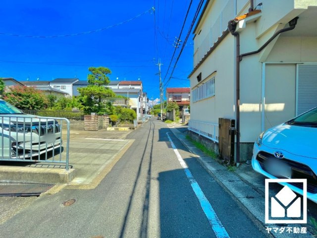伏見区久我石原町の前面道路含む現地写真