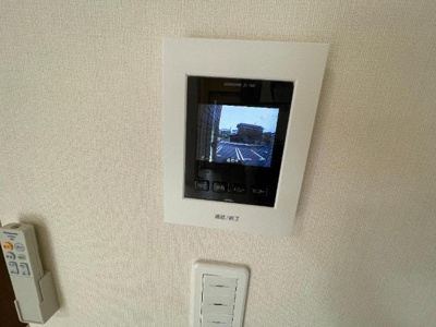 【内装】 | （仮称）千葉市中央区矢作町新築アパート | カメラ付インターホン（イメージ）