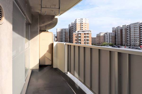 ビレッジハウス香椎浜タワー1号棟のバルコニー|ビレッジハウスの同一物件・同一タイプの間取りの写真です