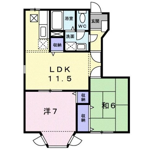 セリエトールＡの間取り