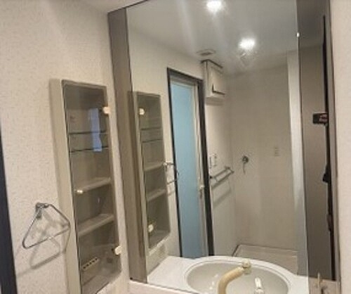 ライオンズガーデンシティ鳥飼３番館の洗面所|洗面化粧台