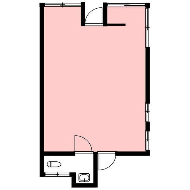 羽島竹鼻町狐穴店舗の間取り