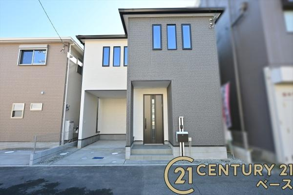 ファーストタウン川原城町　１号棟 ／新築一戸建の外観|■現地撮影写真■次世代省エネルギーＳランク基準等級４をクリアしたお家です！グラスウールでお家丸ごと断熱！お気軽にお問い合わせください！■