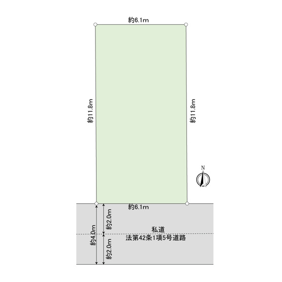 【区画図】 | 赤堤2丁目戸建
