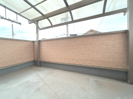 岸和田市箕土路町3丁目戸建のバルコニー|バルコニー