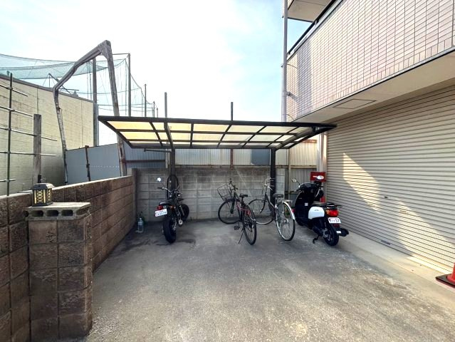 MKビルのその他共用部分|駐輪場、バイク置き場