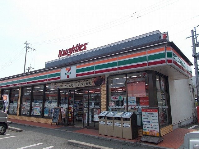 熊本市中央区黒髪６丁目のアパートの周辺|セブンイレブン竜田口店まで590m