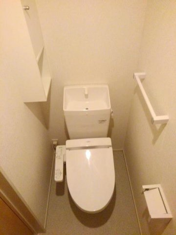 ベルメゾン・フルールのトイレ|落ち着いたトイレです