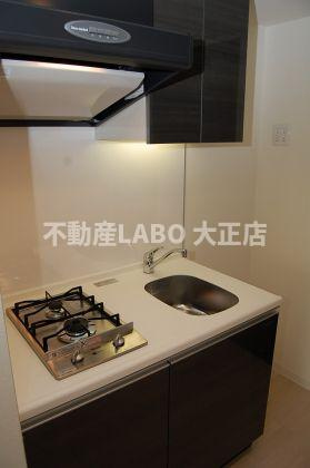 ドゥーエなんば南のキッチン