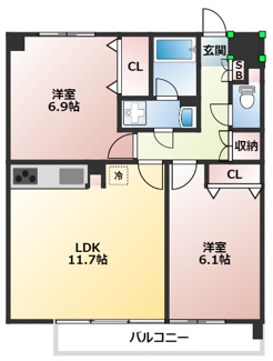 【間取り】 | CHANCE-BERG