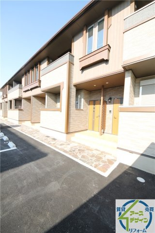 明石市魚住町清水のアパートの外観|おしゃれな外観です