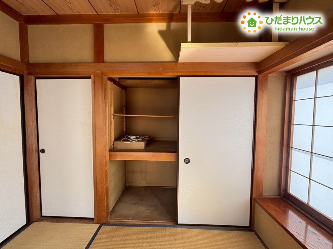 熊谷市肥塚　中古一戸建ての収納