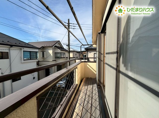熊谷市肥塚　中古一戸建てのバルコニー