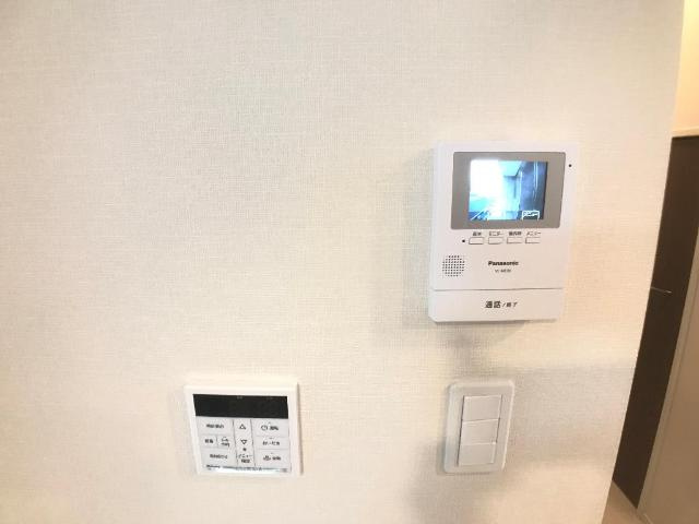 シュプリーム桜のセキュリティ|カメラ付インターホン（イメージ）