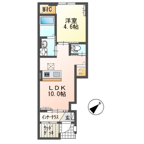 シュプリーム桜の間取り