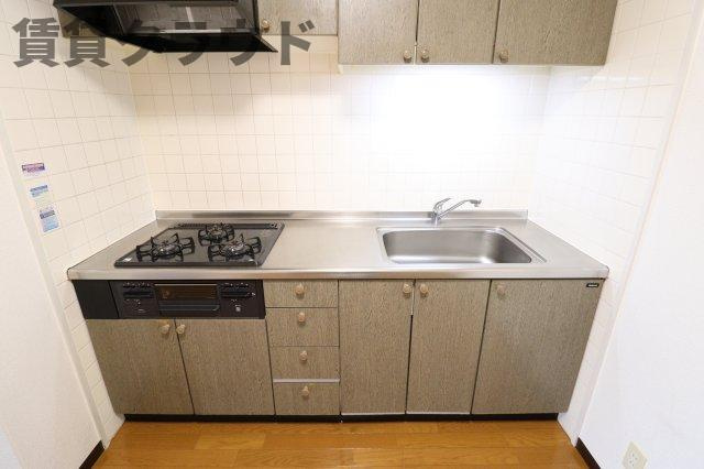 ファインコート３１１０のキッチン|お料理しやすいキッチンです