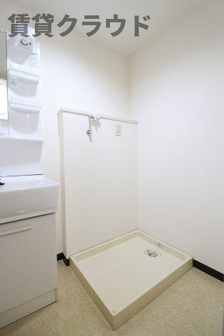 ファインコート３１１０の洗面所|洗濯機置場