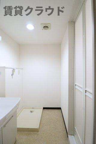 ファインコート３１１０の洗面所|ゆったりとスペースのある洗面所