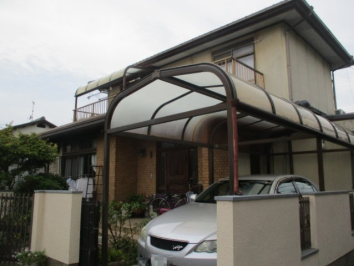 倉敷市日吉町　売地の前面道路含む現地写真