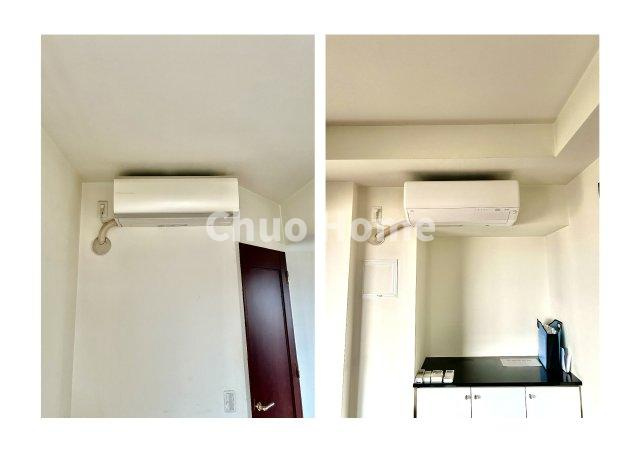 グランシティユーロレジデンス瑞江の冷暖房・空調設備|エアコン×2