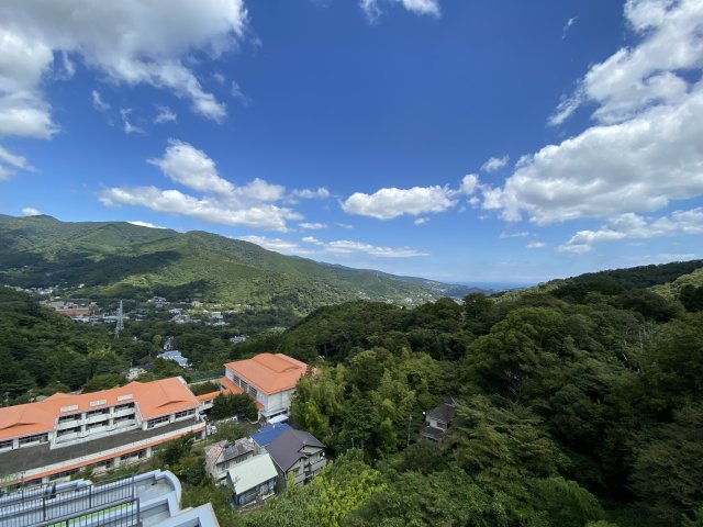 ダイアパレス湯河原郷の展望|屋上からの眺望