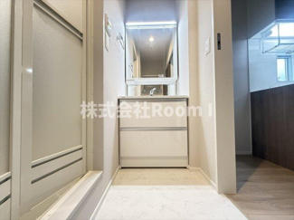 【洗面所】 | 【ペット共生】ＨＥＢＥＬ　ＭＡＩＳＯＮ　中野町・旭化成ヘーベルメゾンHEBEL HAUS | ゆったりとスペースのある洗面所