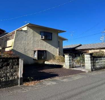 売土地　静岡市駿河区みずほ４丁目の前面道路含む現地写真