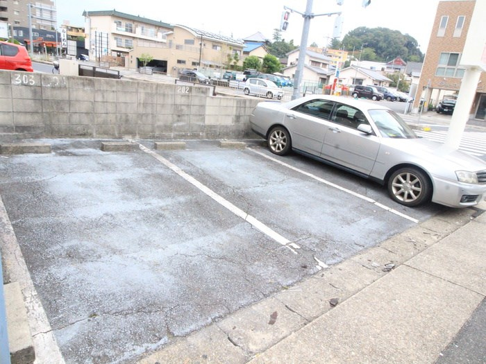 イトウマンション植田の駐車場