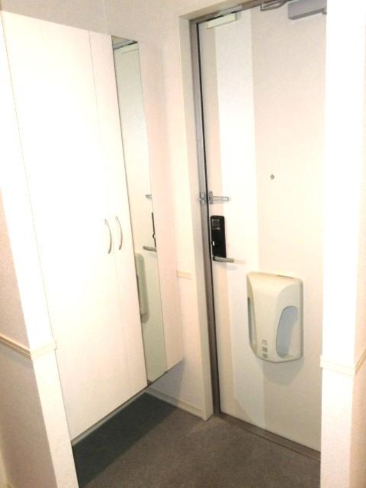 アンソレイユの玄関